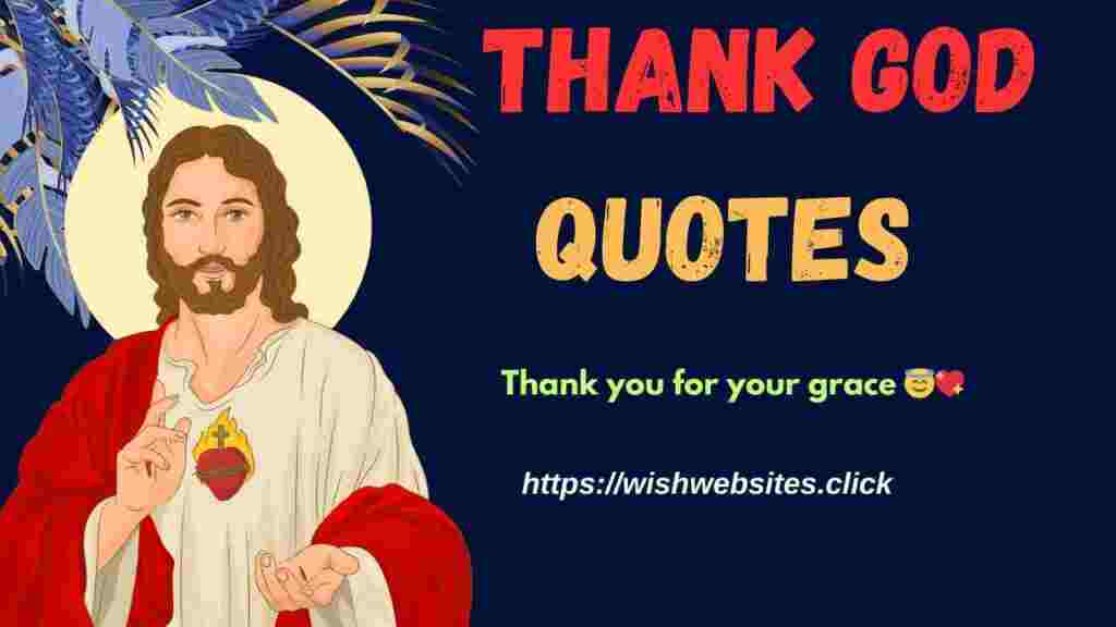 Thank God Quotes